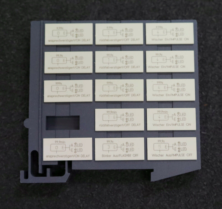 SIEMENS motorisches Zeitrelais 7PU3120-3AE30 Nennspannung: 42/48VAC 50/60Hz