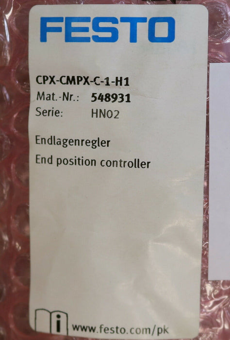 FESTO Endlagenregler End position controller CPX-CMPX-C-1-H1 Art.Nr. 548931