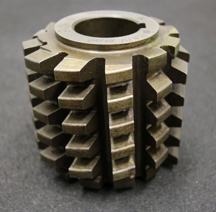 Vollstahlwälzfräser gear hob m= 4,14mm 15° EGW Ø85x80xØ32mm LKN Hl= 4,51 1gg. R.