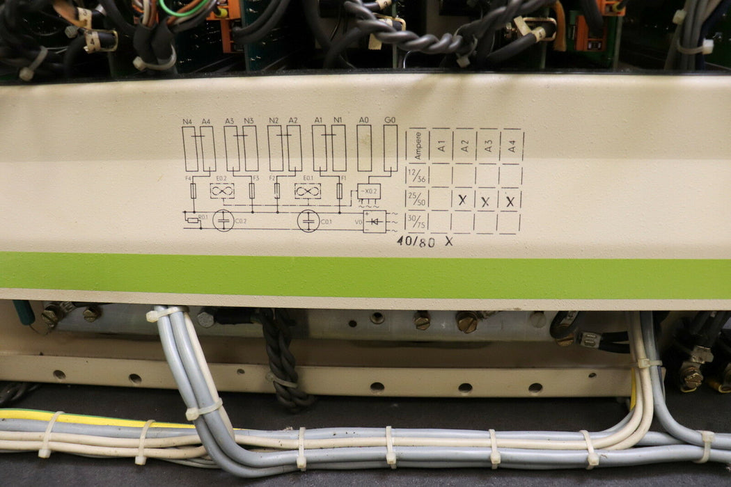 SIEMENS SIMOREG Transistorsteller D165 G200/25MREQ 6RB2025-4FG40 - 3x25/50A