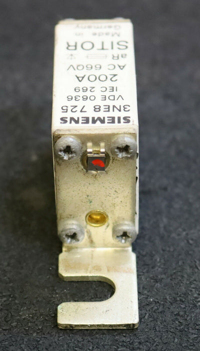 SIEMENS SITOR 3x Sicherungseinsatz fuse-link 3NE8 725 200A 660VAC aR