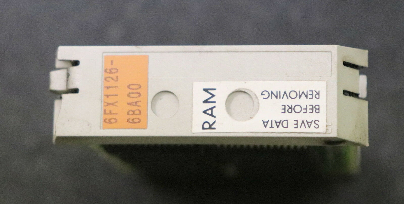 SIEMENS SINUMERIK EPROM 6FX1126-6BA00 570 266 9001.02 Erzeugnisstand A gebraucht