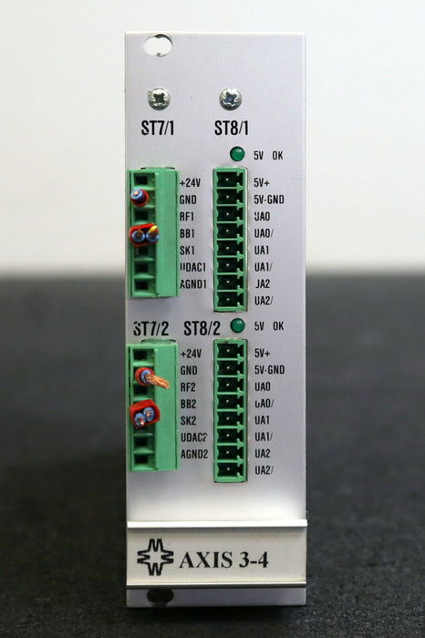 WERA / RECOTEC EMG Einschubplatine AXIS 3-4 für Profilator RE10704 für 2-Achsen