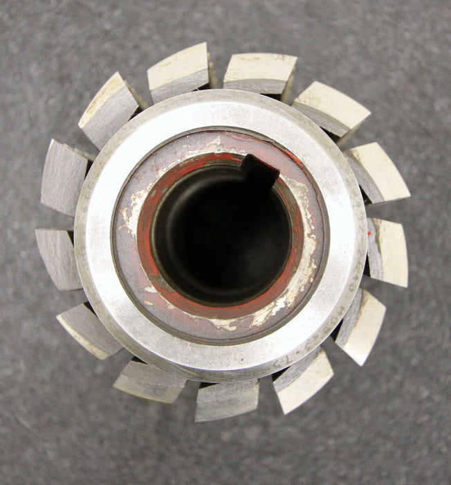 SAAZOR Stollenwälzfräser involute spline hob m = 3,75mm 19°50´ EGW Ø95x90xØ32mm