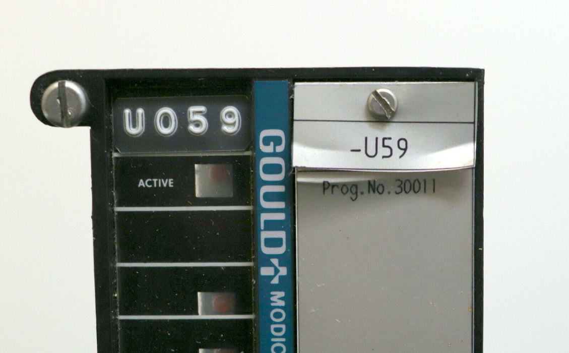 GOULD MODICON Input module B225 24VDC -U59 develloped for MAAG program