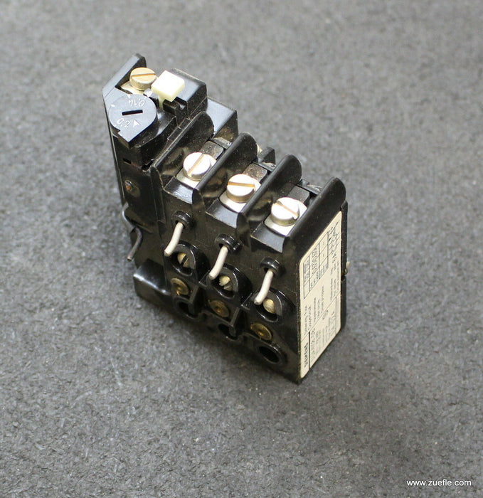 SIEMENS Überlastrelais overload relay 3UA4101-0B 0,14-0,2A für 3TA21