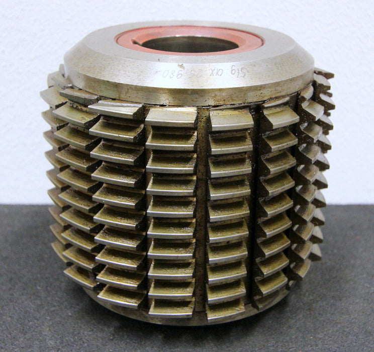 SAAZOR Stollenwälzfräser involute spline hob Vorfräser m= 2,75mm 19°50´ EGW LKN