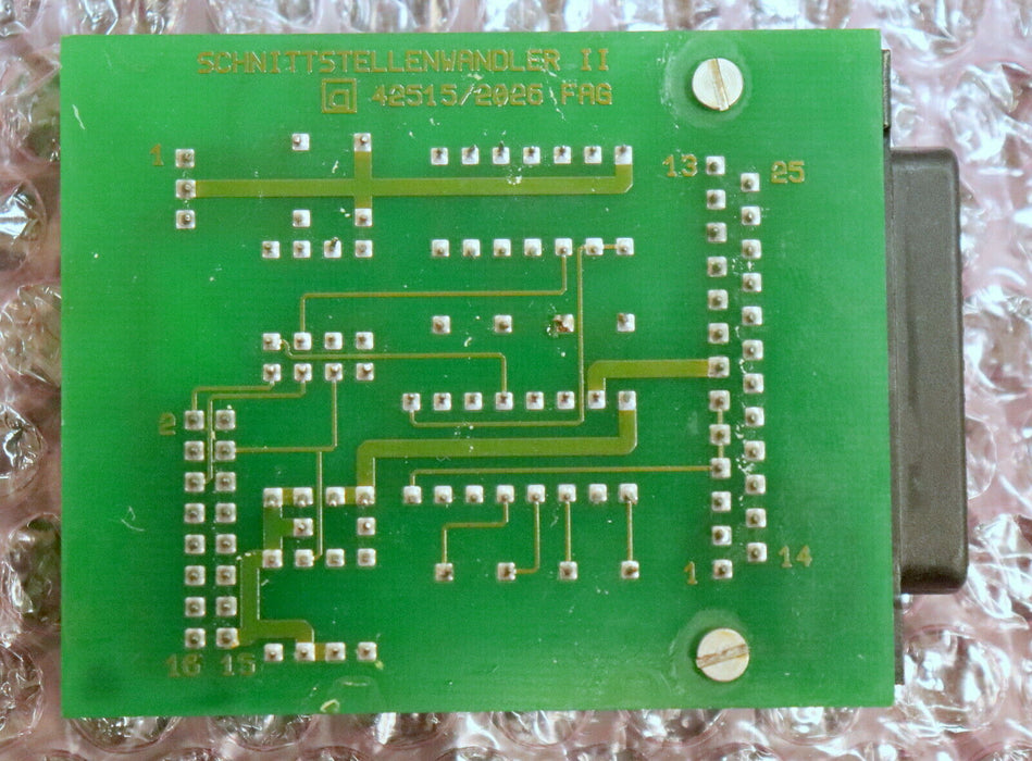 Karte Schnittstellenwandler II 42515/2026 FAG SDS 2992 SCHA1 - gebraucht