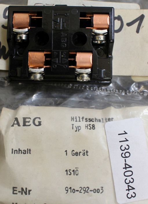 AEG Hilfskontakt - HS8 - Art.Nr. 910-292-003 - 1 Stück