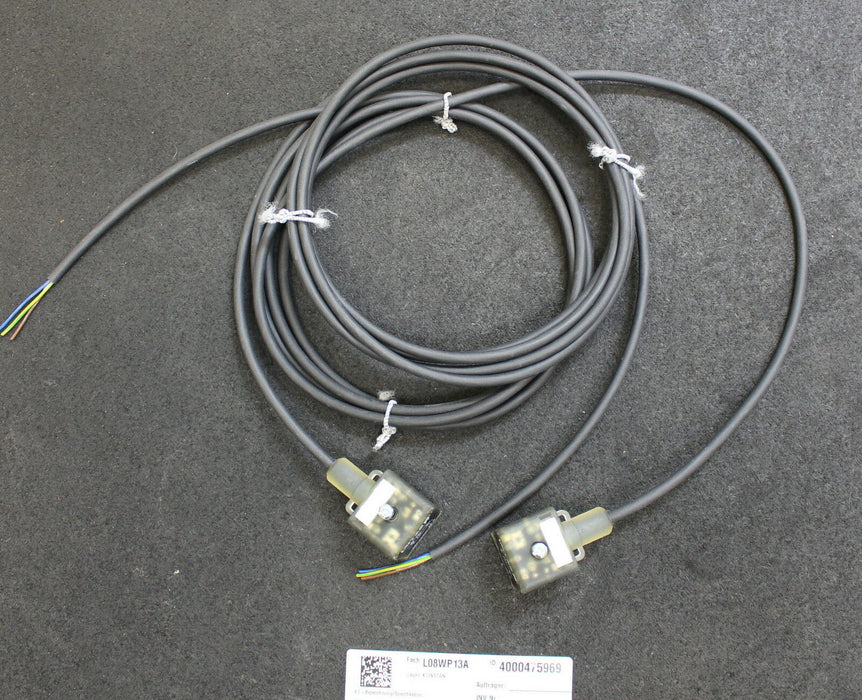 LÜTZE 2 Ventilstecker 709705 LS-A-9705 2.5m PUR 24V 2 Stück in der Packung