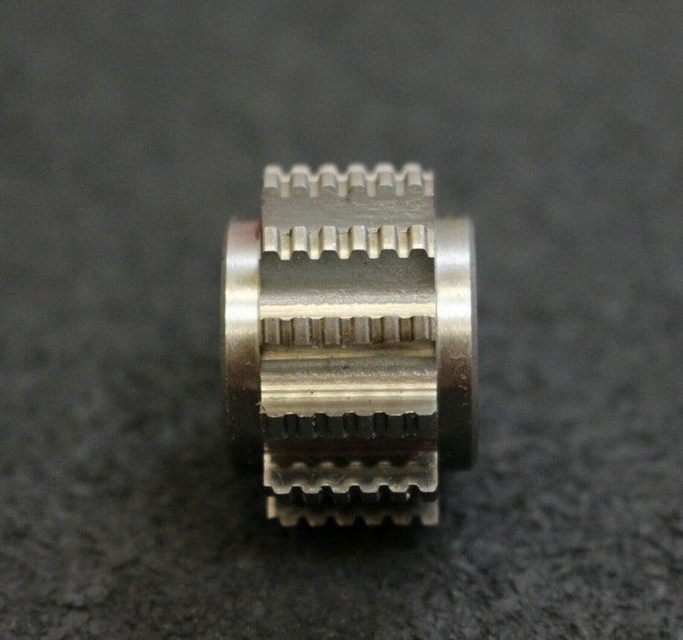 KÖPFER Zahnriemenrad-Wälzfräser T2 (0,08") Ø7,26 24x16x8mm 12 Spannuten 1-gg. R.