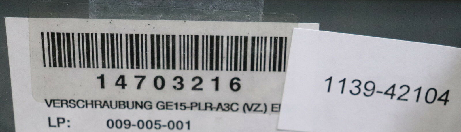 ERMETO 4 Stück gerader Einschraubstutzen GE15LR1/2 Stahl A3C verzinkt