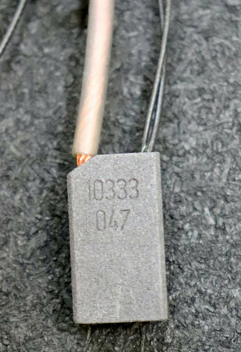 2 Stück Kohlebürste RE75 + MK 8 x 12,5 x 22mm Nr. 402271-0 mit Meldelitze YFZE