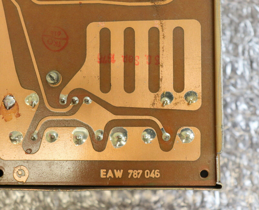 VEM EAW DDR Einschub Kassette ZFE01-B PL-Nr. 371401011 EAW 787046 RFT 6244