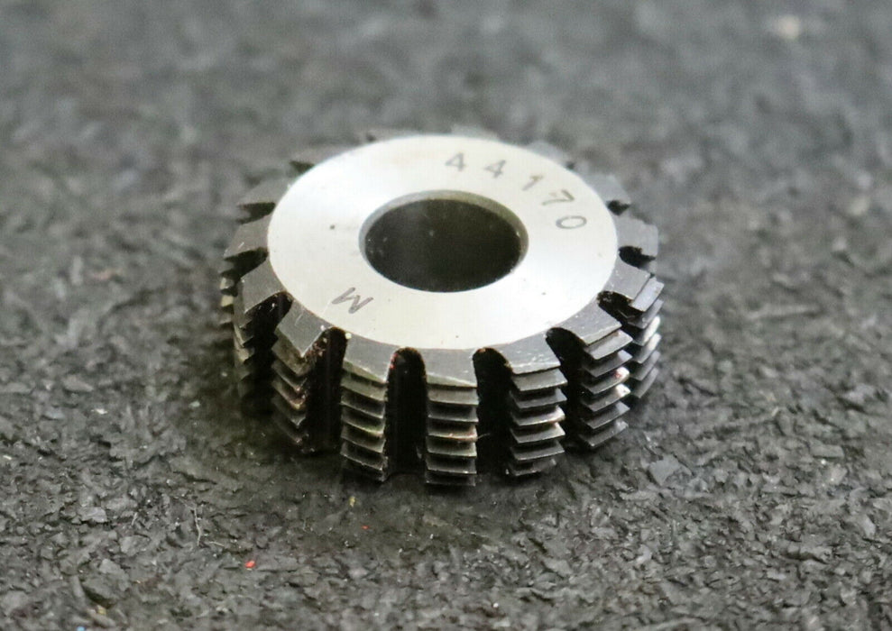 MIKRON Wälzfräser No. 44170 - Ø23x8xØ8mm 1gg. Rechts 15 Spanuten