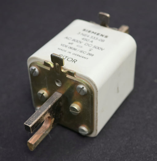 Bild des Artikels SIEMENS-SITOR-NH-Sicherungseinsatz-fuse-link-3NE4333-0B-450A-800VAC-500VDC