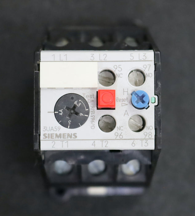 Bild des Artikels SIEMENS-Überlastrelais-overload-relay-3UA5900-1G-4-6,3A-unbenutzt