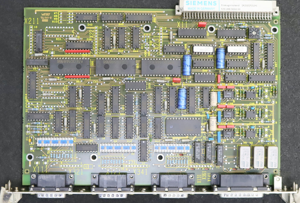 Bild des Artikels SIEMENS-SINUMERIK-Servo-Interface-6FX1126-8BB00--E-Stand-D-E-F-G-H-gebraucht