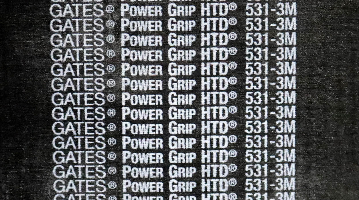 Bild des Artikels GATES-157mm-breiter-Zahnriemen-Timing-belt-3M-Breite-157mm-Länge-531mm