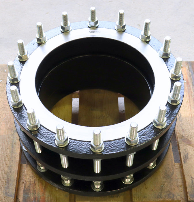 Bild des Artikels Pass--und-Ausbaustück-DN350/355,6-Einbaulänge-230mm-Verstellbereich-+/--25mm