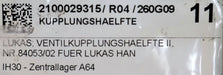 Bild des Artikels LUKAS-/-FAG-Ventilkupplungshälfte-VKH-II-Herst.Nr.-8405302-unbenutzt