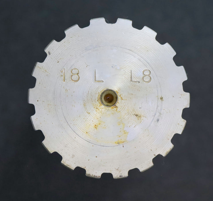 Bild des Artikels Aluminium-Zahnwelle-L-18-Profil:-L-18-Zähne-Gesamtlänge-verzahnt-112mm