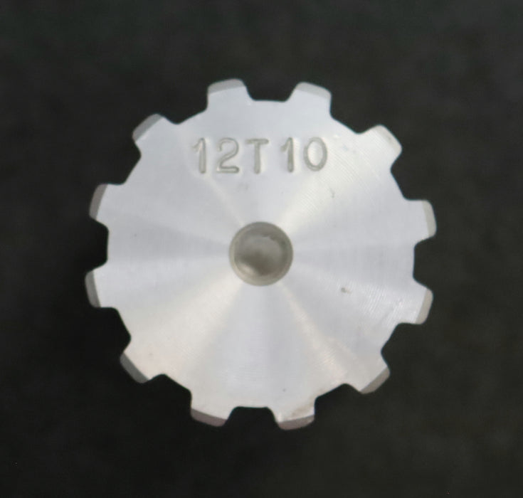 Bild des Artikels 3x-Aluminium-Zahnwelle-T10-12-Profil:-T10---12-Zähne-Gesamtlänge-verzahnt-61mm