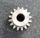 Bild des Artikels 3x-Stahl-Stirnzahnrad-Spur-gear-M1x16-Teilung:-3,14mm---16-Zähne-BohrungsØ-=-6mm