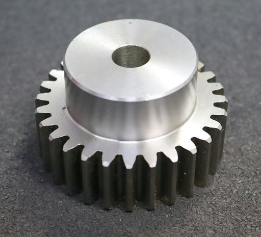 Bild des Artikels Stahl-Stirnzahnrad-Spur-gear-M2,5x28-Teilung:-7,85mm-28-Zähne-BohrungsØ--=-14mm