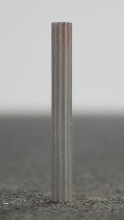 Bild des Artikels 2x-Aluminium-Zahnwelle-Toothed-shaft-MXL-12-Profil:-MXL-12-Zähne-GL-verzahnt-60mm