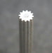 Bild des Artikels 3x-Aluminium-Zahnwelle-Toothed-shaft-MXL-12-Profil:-MXL-12-Zähne