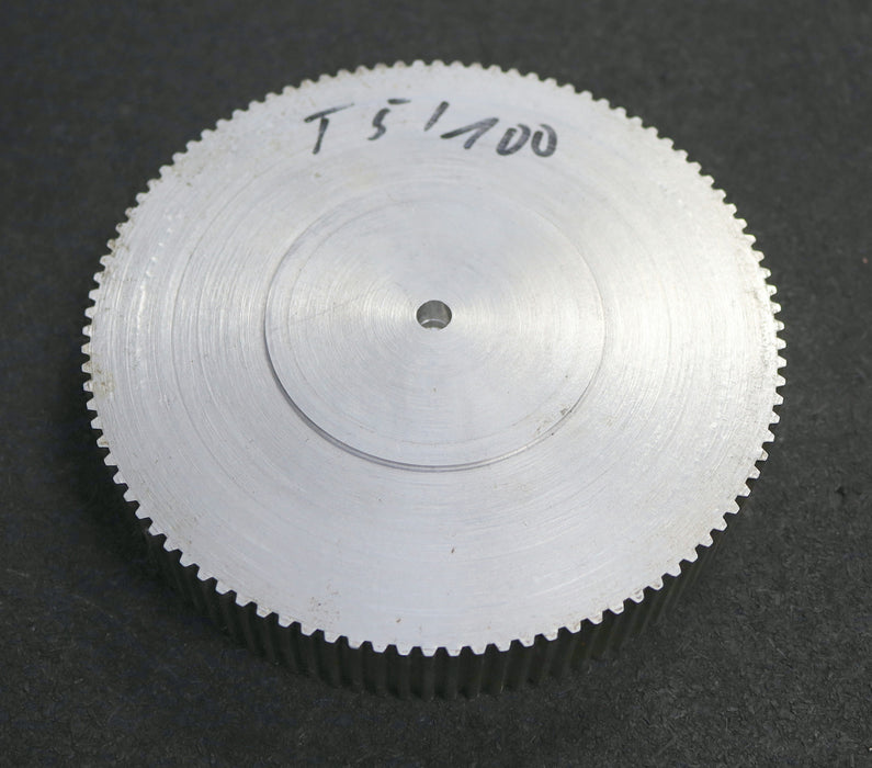 Bild des Artikels Aluminium-Zahnwelle-Toothed-shaft-T5-100-Profil:-T5-100-Zähne-GL-verzahnt-28,4mm