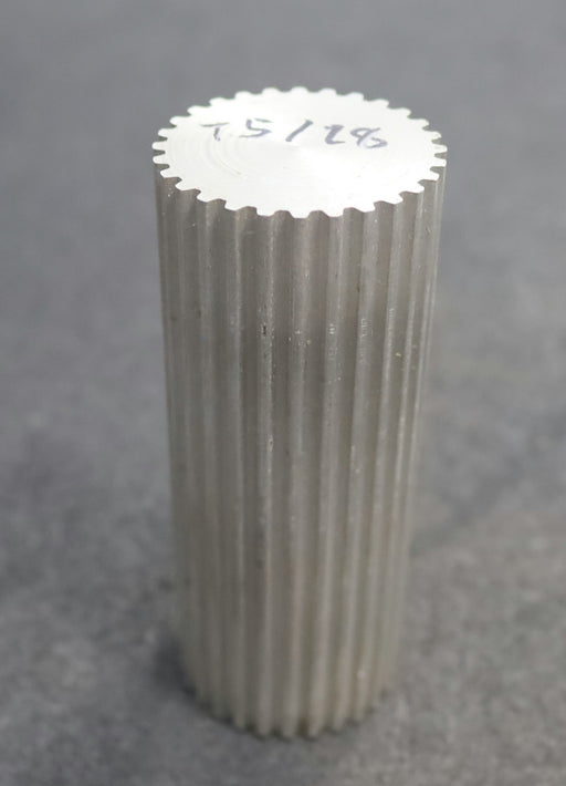 Bild des Artikels Aluminium-Zahnwelle-Toothed-shaft-T5-28-Profil:-T5-28-Zähne-GL-verzahnt-110mm