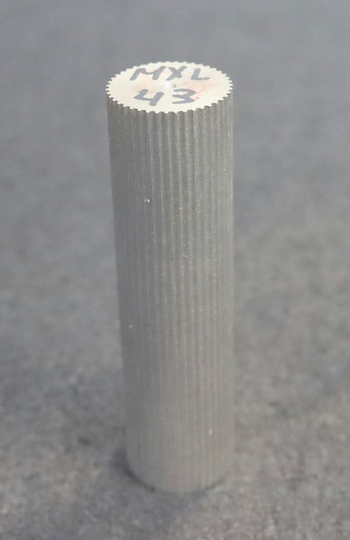 Bild des Artikels Aluminium-Zahnwelle-Toothed-shaft-MXL-43-Profil:-MXL-43-Zähne-GL-verzahnt-103mm