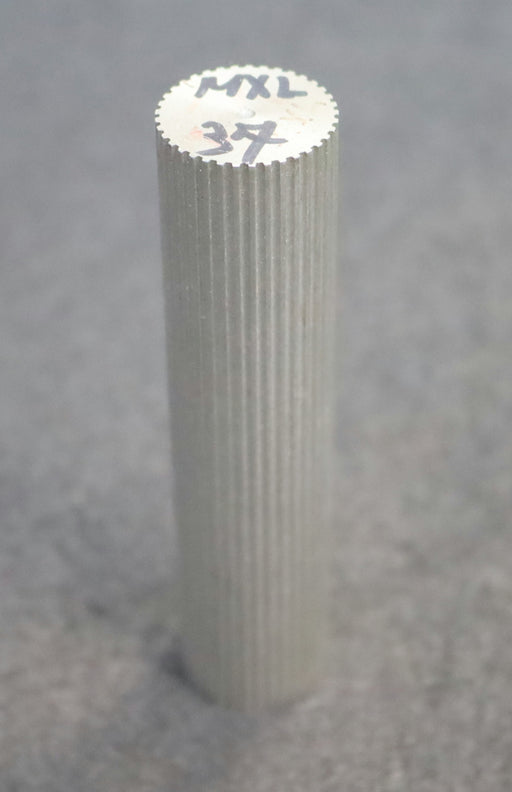 Bild des Artikels Aluminium-Zahnwelle-Toothed-shaft-MXL-37-Profil:-MXL-37-Zähne-GL-verzahnt-100mm