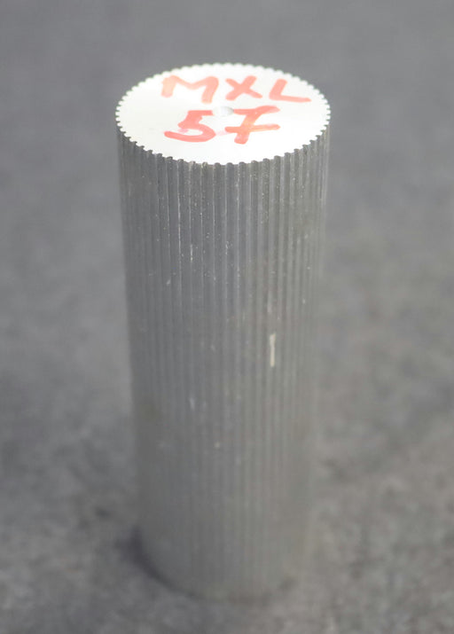 Bild des Artikels Aluminium-Zahnwelle-Toothed-shaft-MXL-57-Profil:-MXL-57-Zähne-GL-verzahnt-100mm