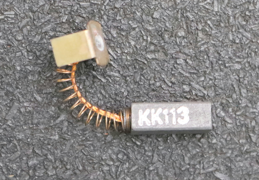 Bild des Artikels 4x-Kleinkohlebürste-KK113-6x5x10mm-(t-x-a-x-r)-mit-Kabel,-Feder-und-Bügel