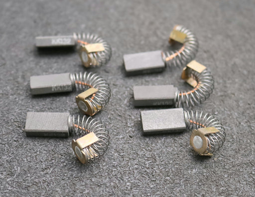 Bild des Artikels 6x-Kleinkohlebürste-KK132-5x10x20mm-(t-x-a-x-r)-mit-Kabel,-Feder-und-Bügel