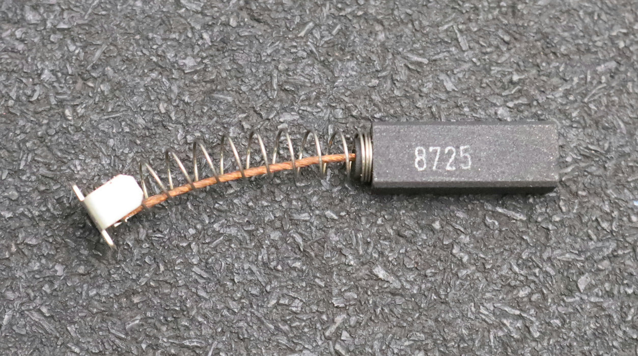 Bild des Artikels 5x-Kleinkohlebürste-8725-8x6,4x24mm-(t-x-a-x-r)-mit-Kabel,-Feder-und-Bügel