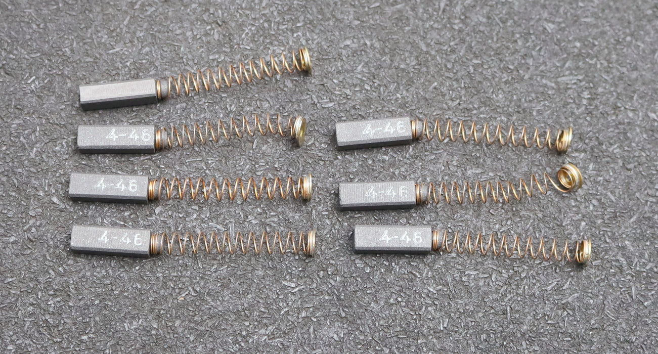 Bild des Artikels 7x-Kleinkohlebürste-4-46-6x5x21mm-(t-x-a-x-r)-ohne-Kabel-mit-Feder-und-Teller