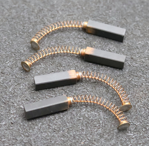 Bild des Artikels 4x-Kleinkohlebürste-6x6x25mm-(t-x-a-x-r)-mit-Kabel-Feder-Teller-Kabellänge-30mm