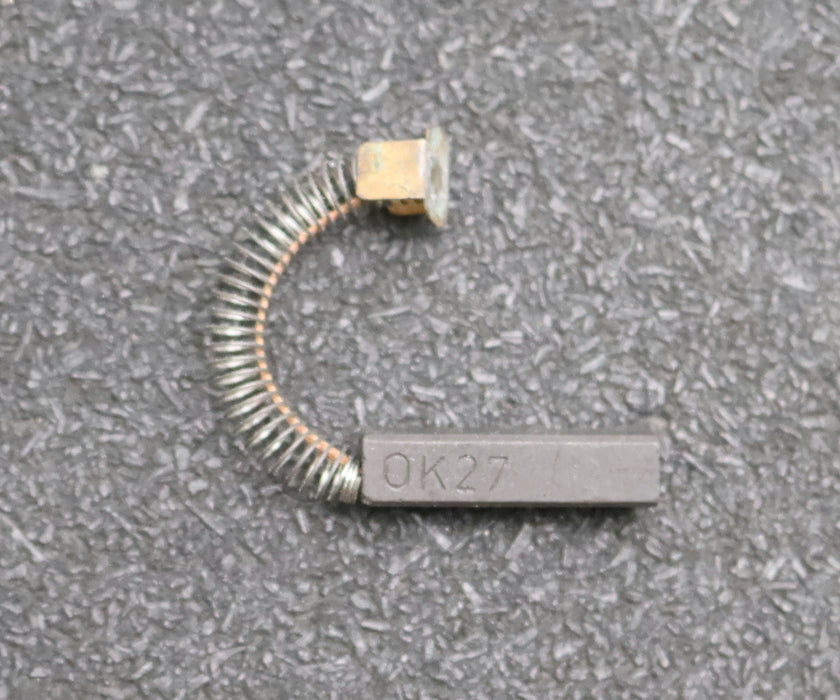 Bild des Artikels 4x-Kleinkohlebürste-0K27-6x6x24mm-(t-x-a-x-r)-mit-Kabel,-Feder-und-Bügel