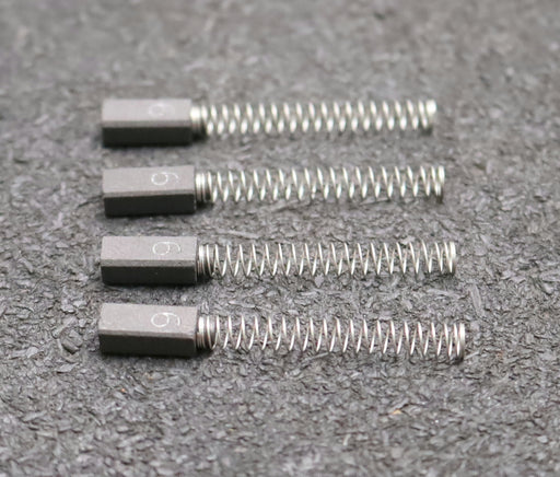 Bild des Artikels 4x-Kleinkohlebürste-6-5x4x13mm(t-x-a-x-r)-ohne-Kabel-mit-Feder-Federlänge-27mm