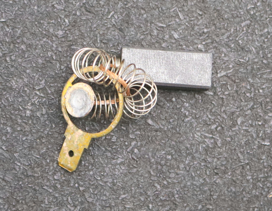 Bild des Artikels 4x-Kleinkohlebürste-10x6,3x24mm(t-x-a-x-r)-mit-Kabel,-Feder-und-Spezialteller