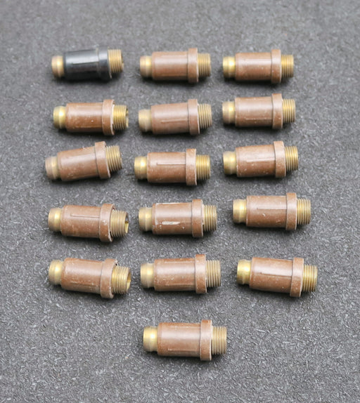 Bild des Artikels 16x-Köcherbürstenhalter-Maße-innen-5x8mm(t-x-a)-GewindeØ-11,9mm-AußenØ-16,8mm