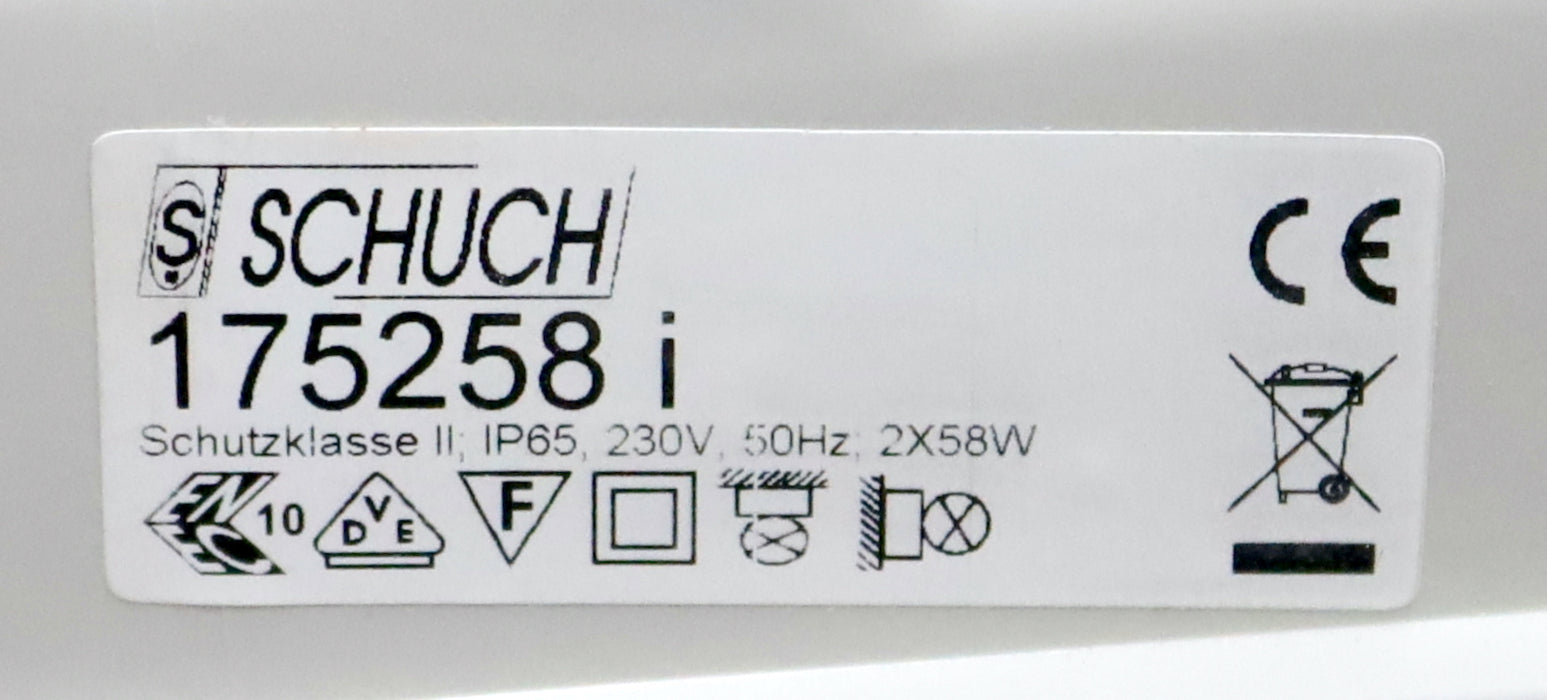 Bild des Artikels SCHUCH-Feuchtraumleuchte-175258i-Schutzklasse-II-IP65-2x-58W-230V-50Hz