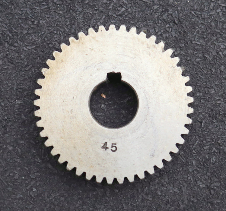 Bild des Artikels Stahl-Wechselrad-exchange-wheel-Modul-m=1,0mm-Z=39-Breite-18mm-Bohrungs-Ø=-14mm