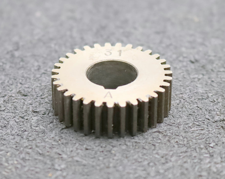 Bild des Artikels Stahl-Wechselrad-exchange-wheel-Modul-m=1,0mm-Z=31-Breite-10mm-Bohrungs-Ø=-14mm