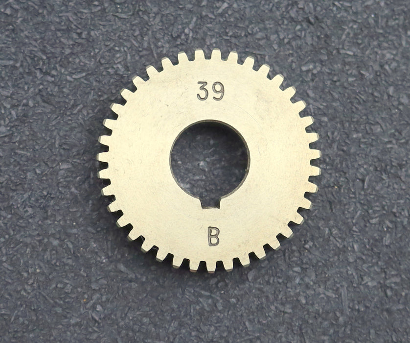 Bild des Artikels Stahl-Wechselrad-exchange-wheel-Modul-m=1,0mm-Z=39-Breite-10mm-Bohrungs-Ø=-14mm