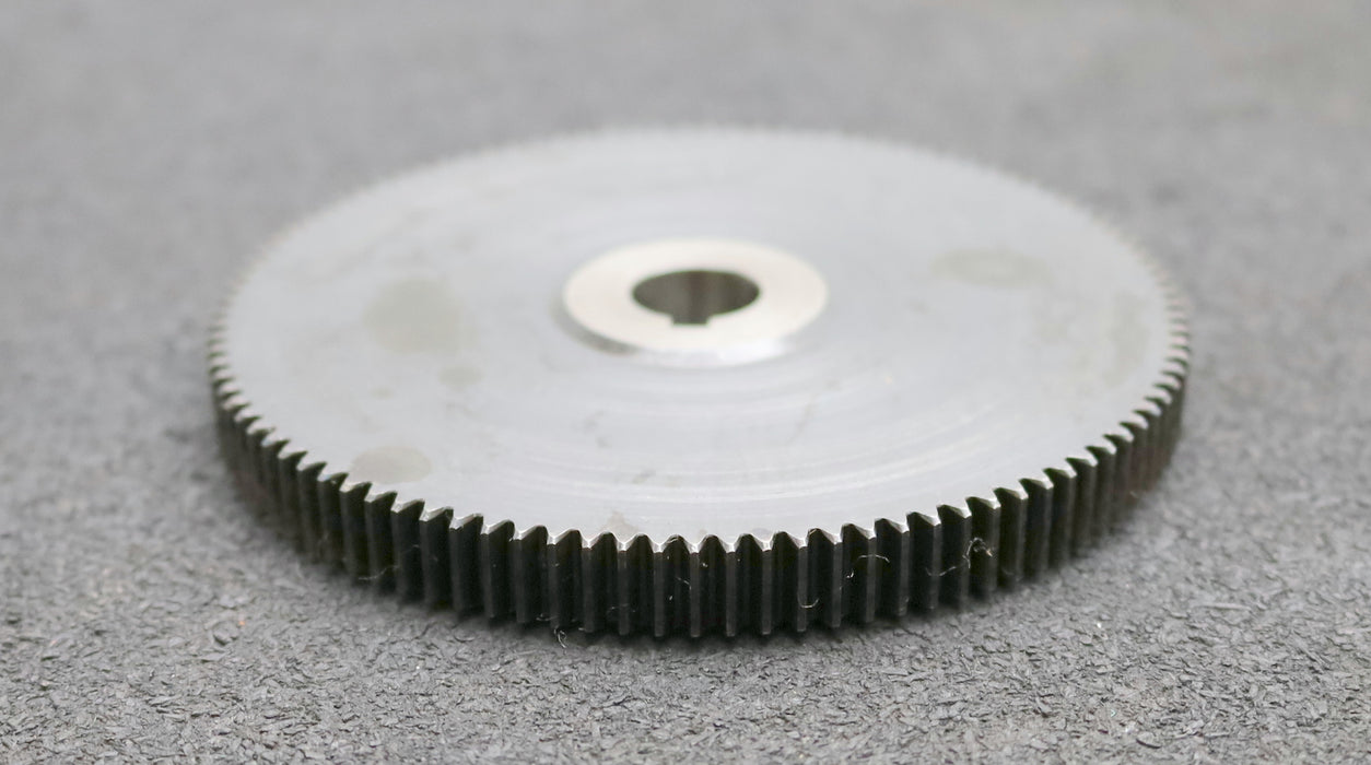 Bild des Artikels Stahl-Wechselrad-exchange-wheel-Modul-m=1,0mm-Z=101-Breite-12mm-Bohrungs-Ø=-14mm